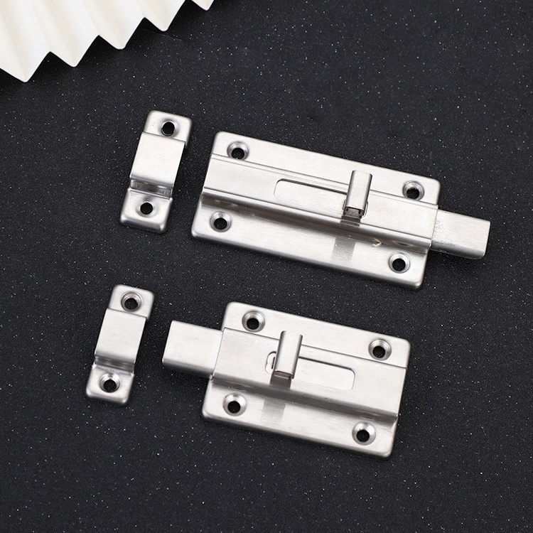 Factory Outlet top quality Stainless Steel Low Price Slide Latch SS Barrel Tower Bolt For Door
