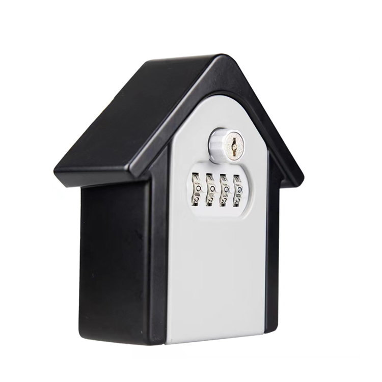 Combination Key Storage Lock Box Indoor Outdoor Wall Mounted Car Key Safe Lock Box Outdoor