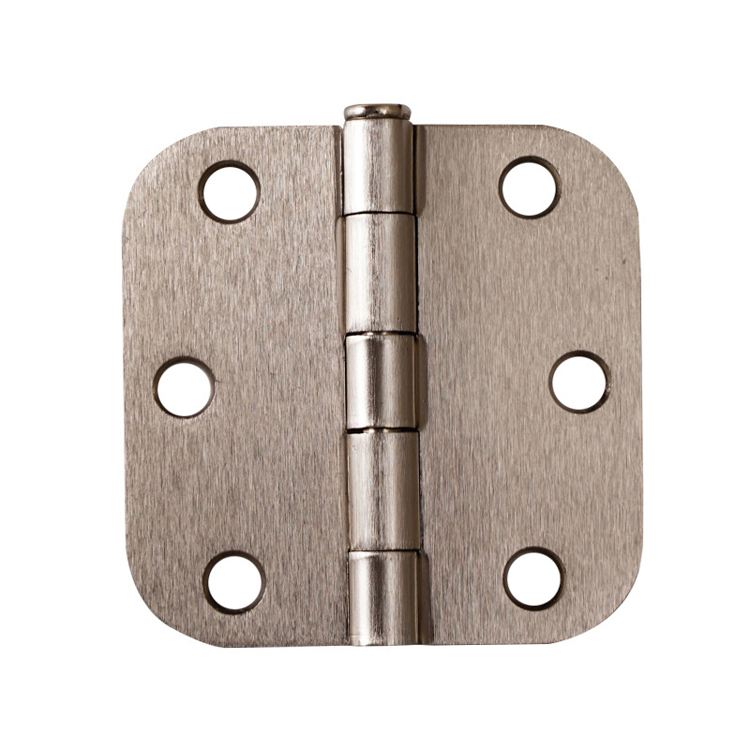 Stainless Steel 3.5 Inch Door Round Corner Spring American Style Double Security Furniture Hinges