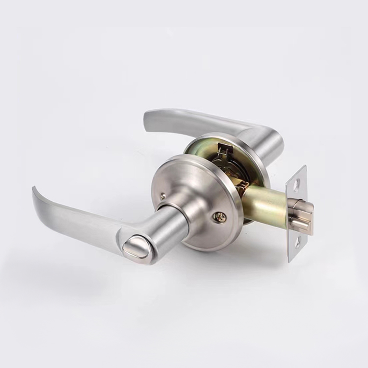 Pemegang kunci pintu Tubular Cylindrical Handle Lever door Lock tubular tuil set kunci pintu