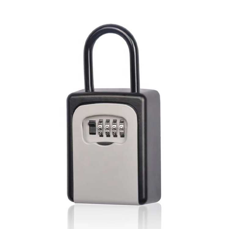 Wall Mounted Combination Lock Key Storage Key Lock Box For  Indoor Outdoor Key Lock Box Home Key Safes