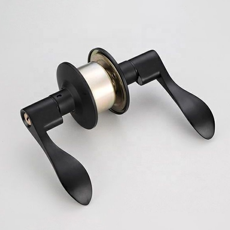 Luxury Door Handle Cylindrical Lever Lock Door Handle Guangdong Hardware Handle Door Lock Set