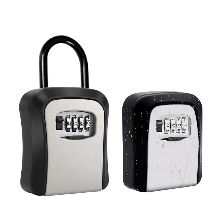 Wall Mounted Car Key Safe Security Key Lock Box Home Storage key Lock Box for outdoor Key box Safes