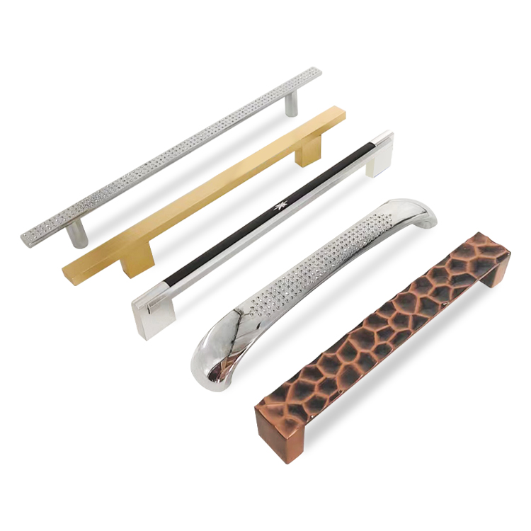 Manufacturer Zinc cabinet pull kitchen furniture drawer bar cupboard handle Zinc Furniture Handle