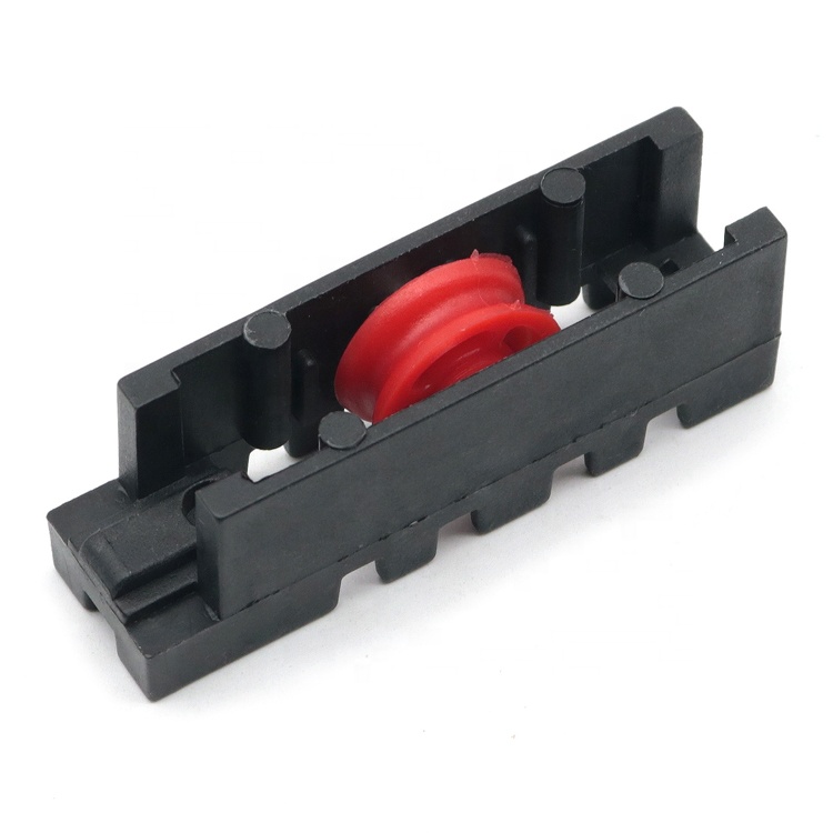 UPVC Sliding Window Roller Fittings Wardrobe Accessory Wheels Single Plastic Nylon Window Roller Wheels