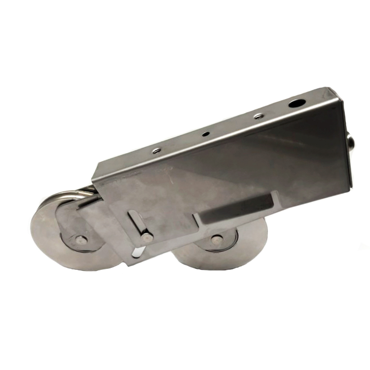 Stainless steel ball Bearing Roller soft-closing glass sliding door roller wheels and with double wheels
