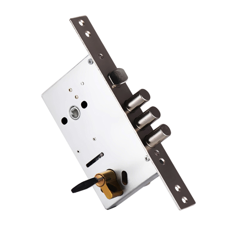 Mortice lock replacement square head standard euro mortice lock body 3 lever mortice door lock body for sliding door