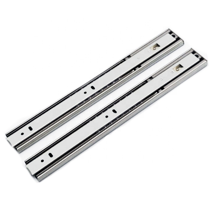 Cabinet Telescopic Channel dtc Drawer Slides rail Bottom Bearing Cabinet Soft close heavy duty drawer slide rail