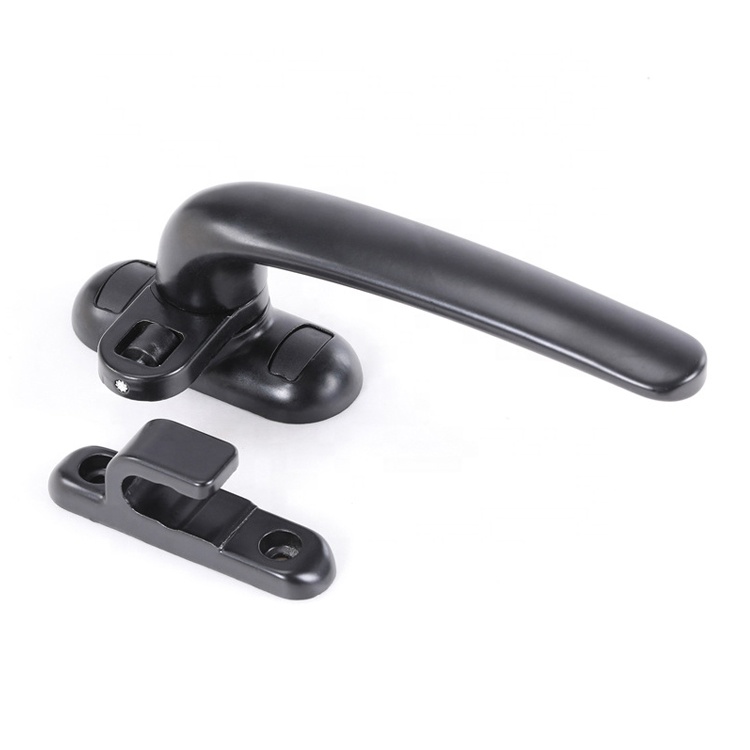 Black Casement Pull Window Handle Aluminium Alloy Upvc Door & Window Hardware Handles