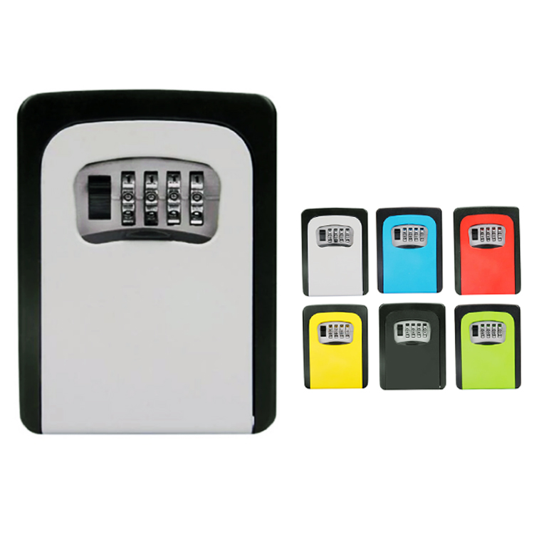 Fast delivery Wall Mounted safe 4 digit padlock Hide Sigma digital Combination key Storage lock box Indoor Outdoor